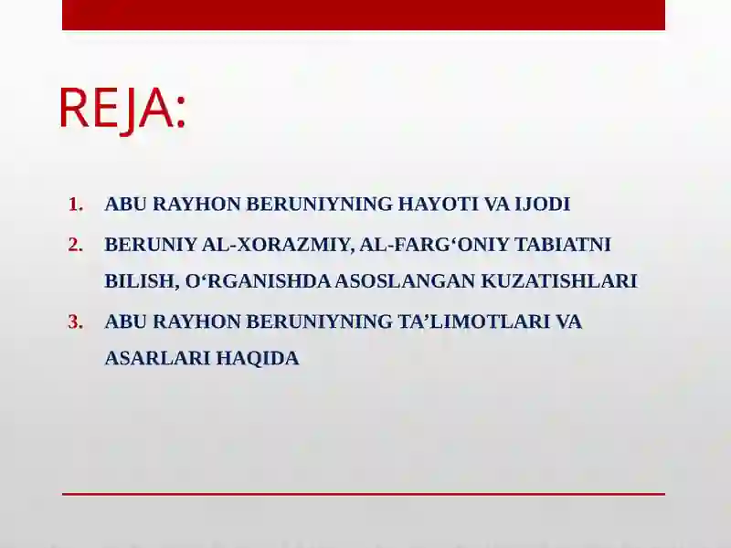 ABU RAYXON BERUNIYILMIY MEROSI 2