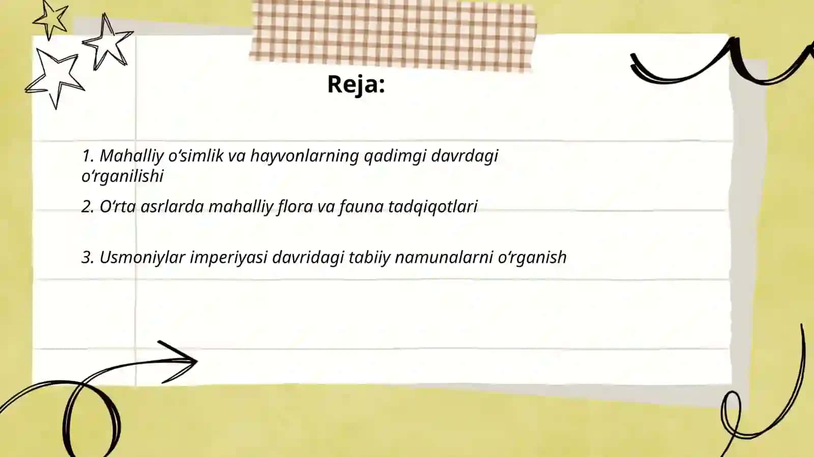 Mahalliy o‘simlik va hayvon namunalarining o‘rganilishi tarixi 2