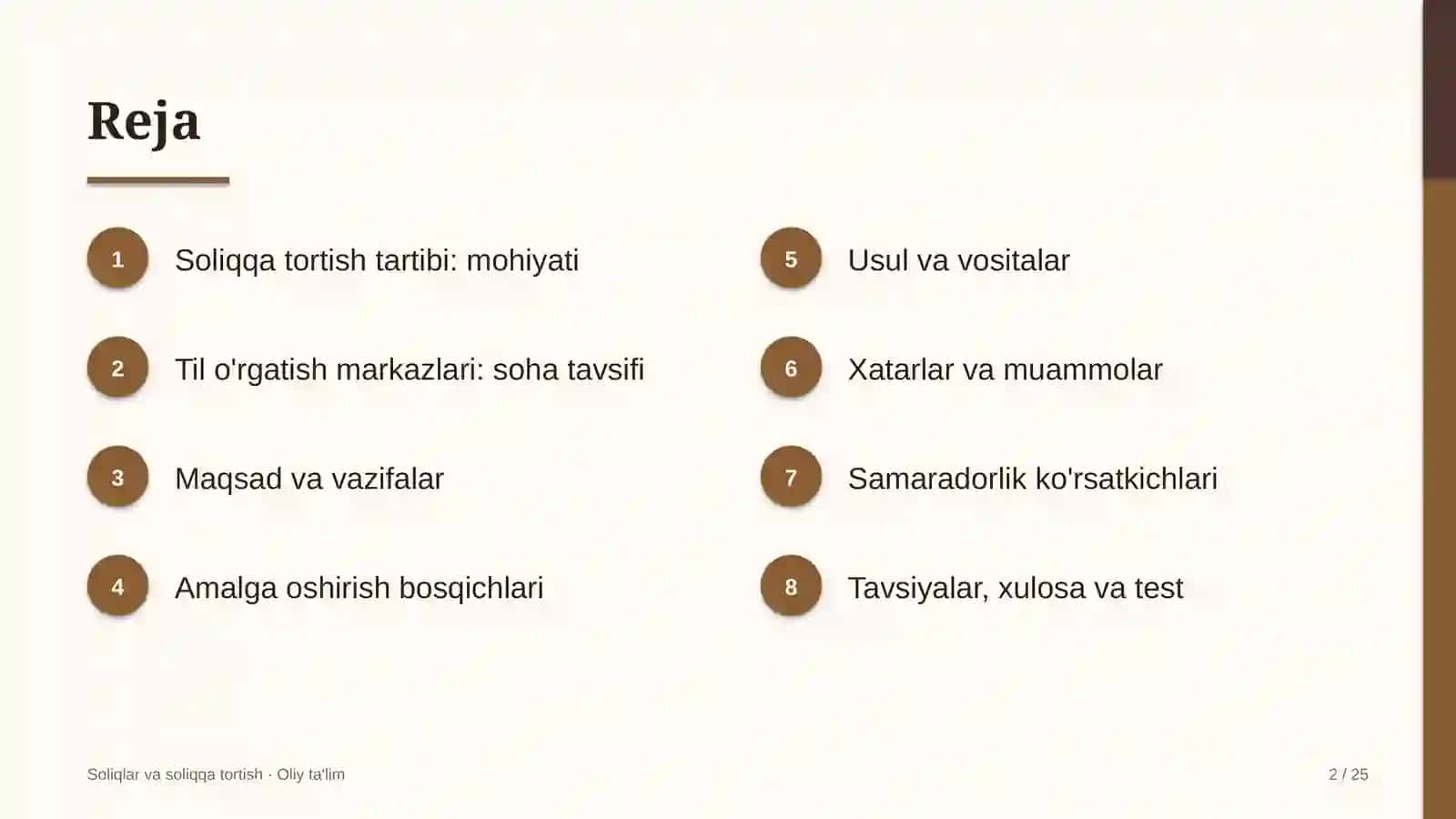 til o'rgatish markazlarida soliqqa tortish tartibi 7908 2