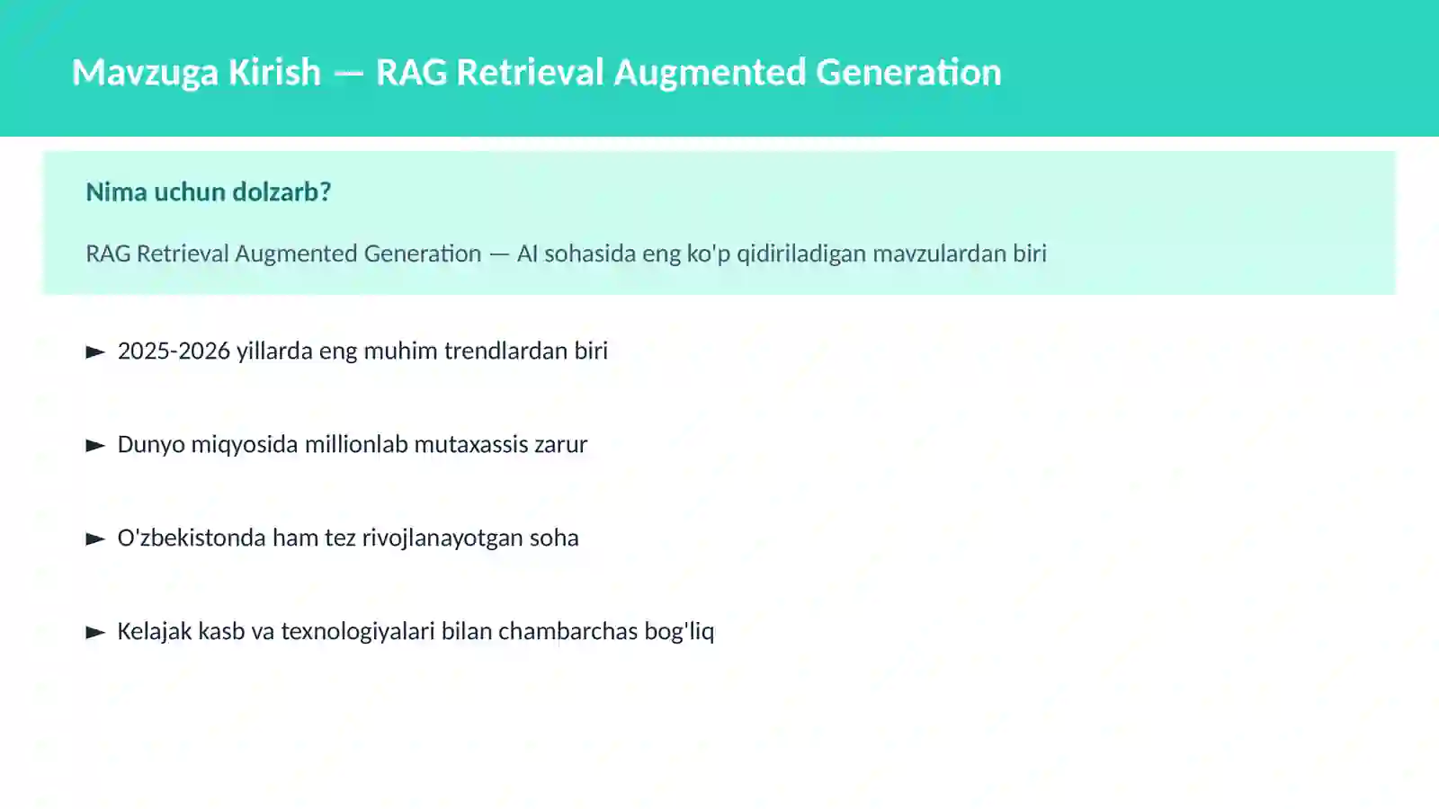 GENERATIVE AI VA LLM 2