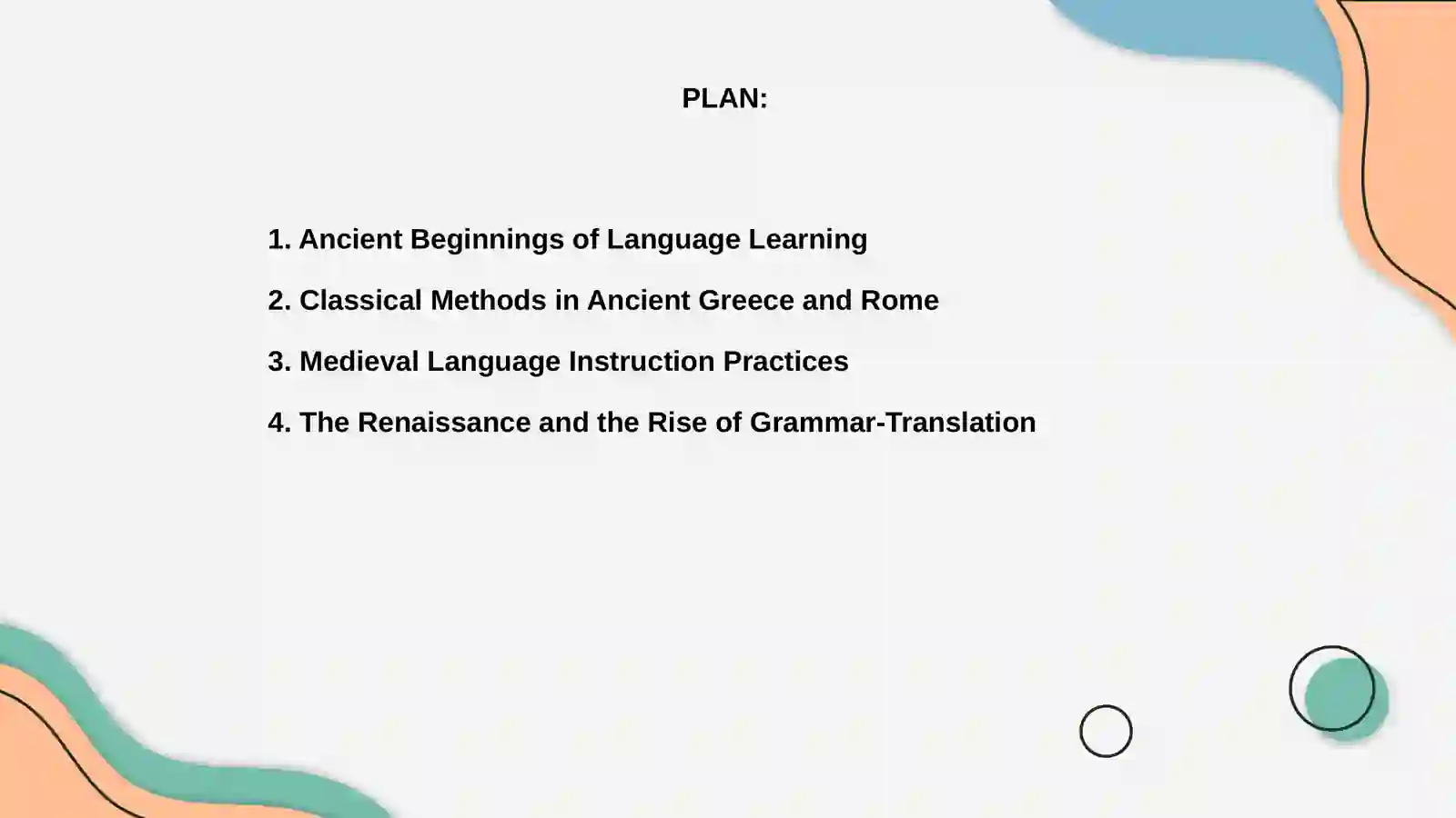 The history of teaching foreign languages 2
