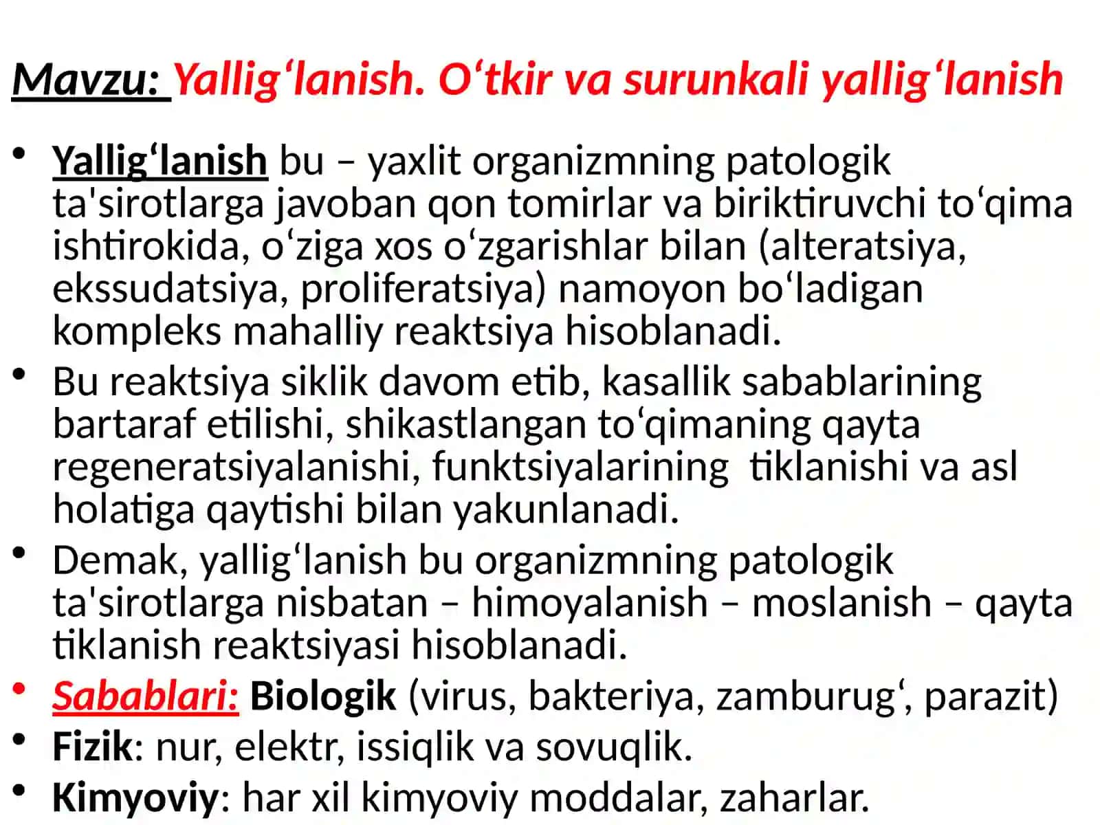 PATOLOGIK ANATOMIYA 2-Ma’ruza 2025-2026 2