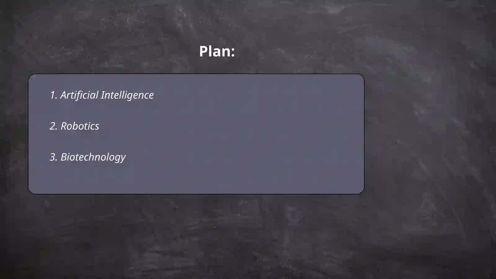 Artificial Intelligence 2