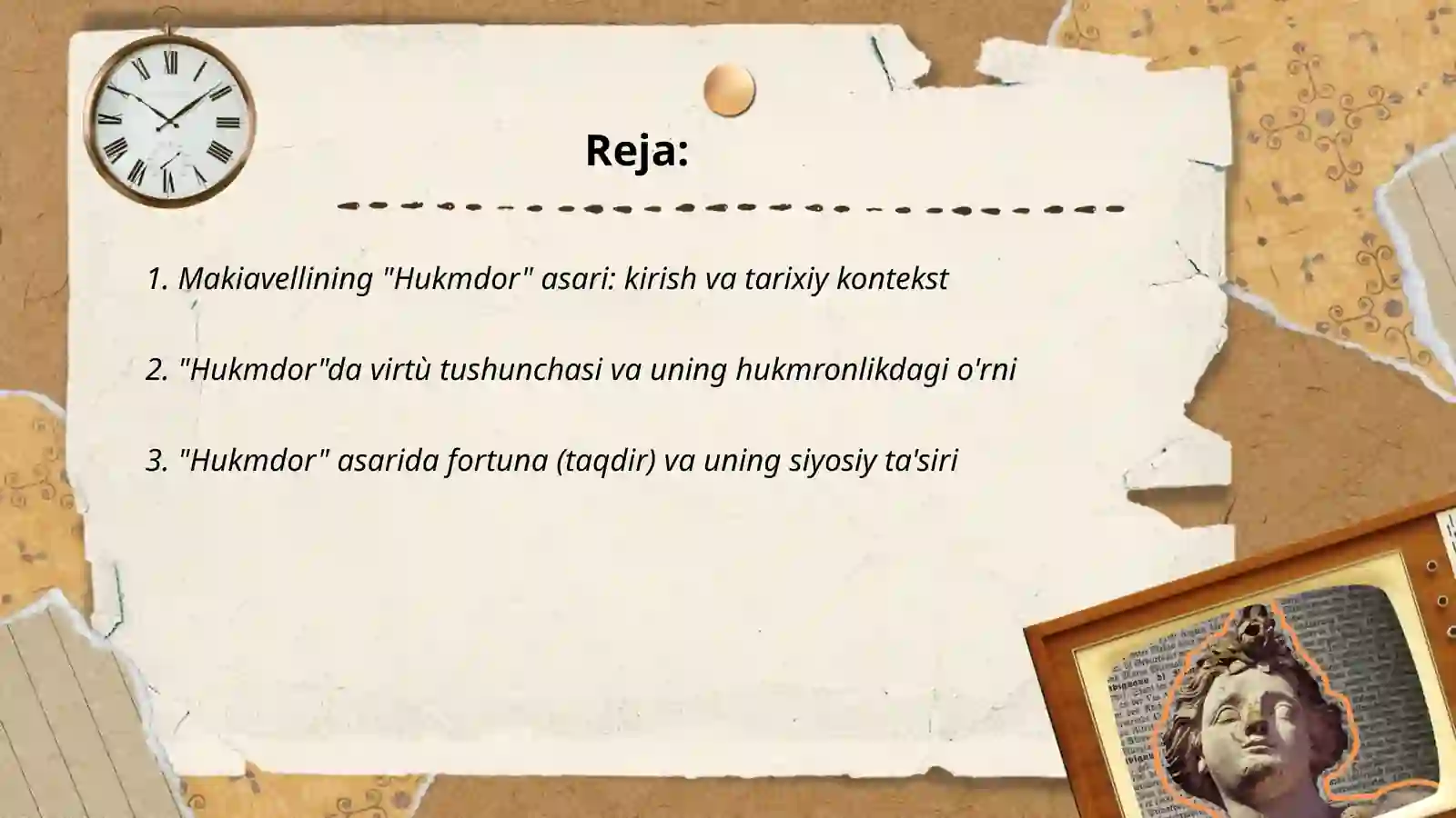Makiavellining "Hukmdor" asari 2