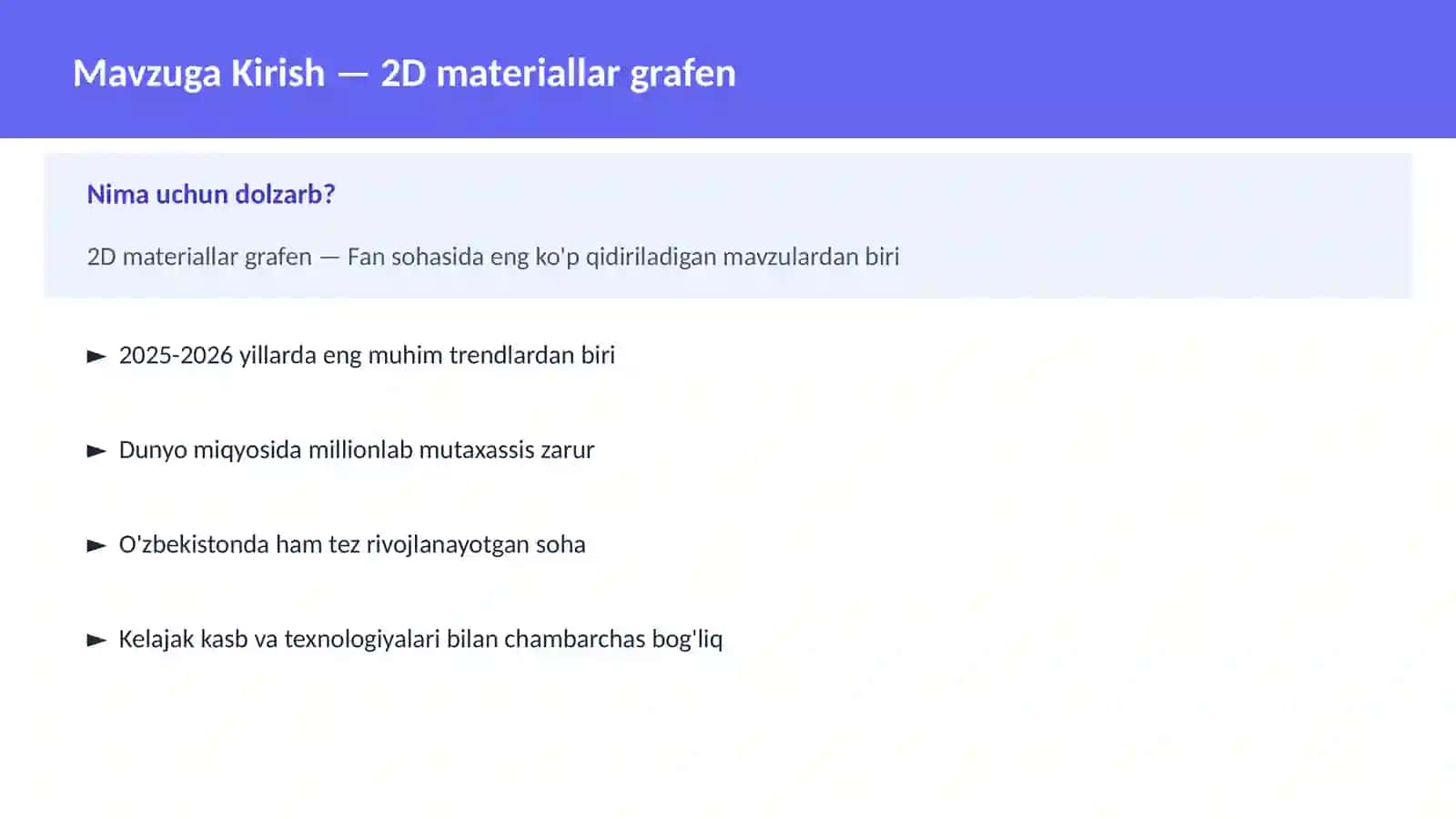 2D materiallar grafen 2