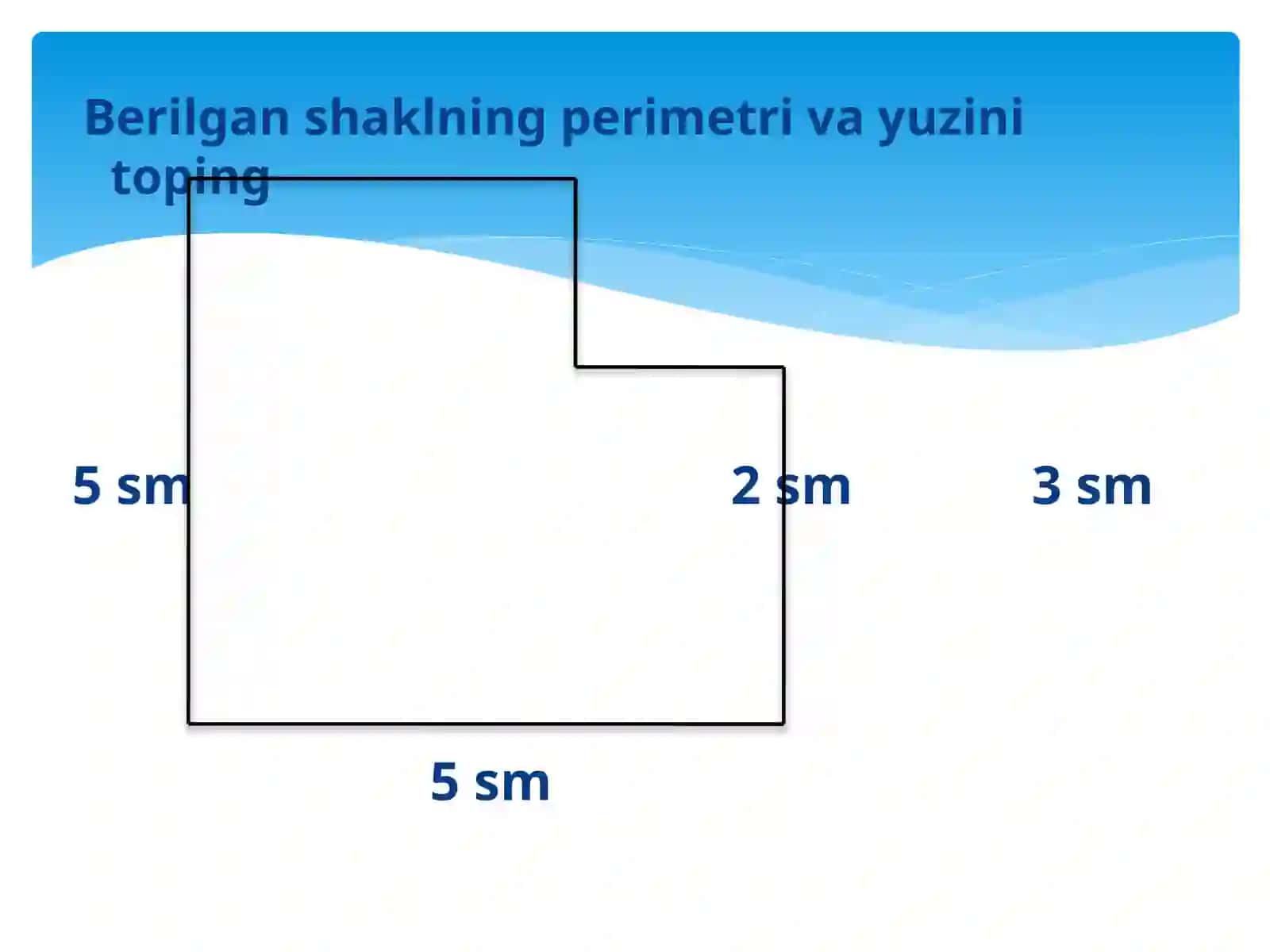 Berilganshaklningperimetrivayuzinitoping 2