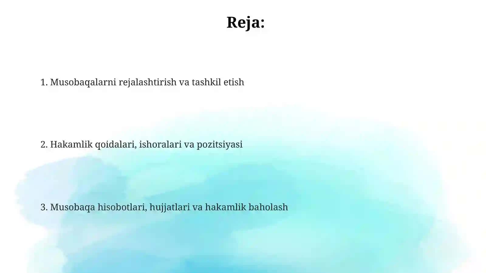 Oʻzbekiston Respublikasi Oliy Ta’lim, Fan va Innovatsiyalar Vazirligi Taqdimoti 2