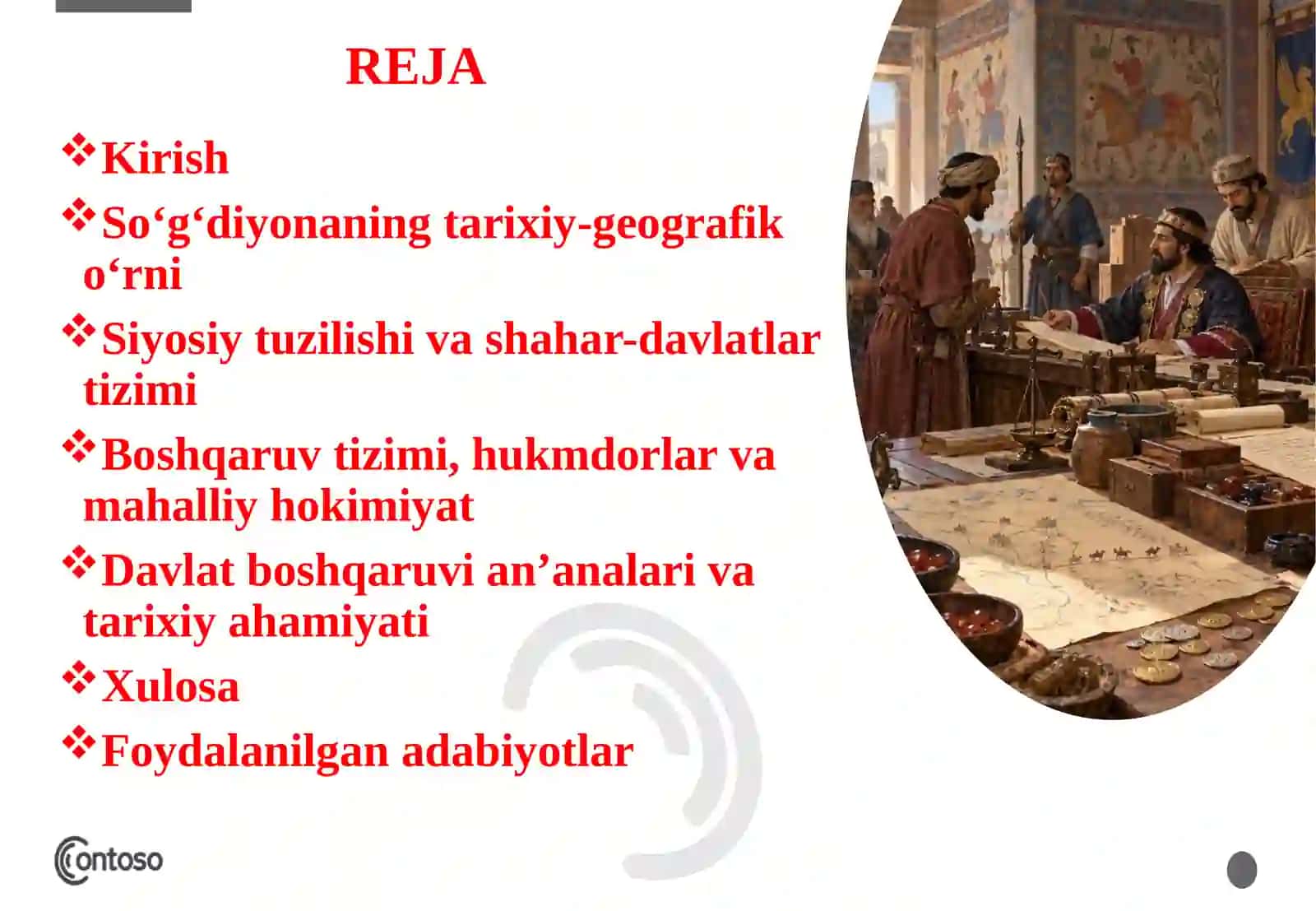 So‘g‘diyona: siyosiy tuzilishi, boshqaruv tizimi va davlat boshqaruvi an’anlari 2