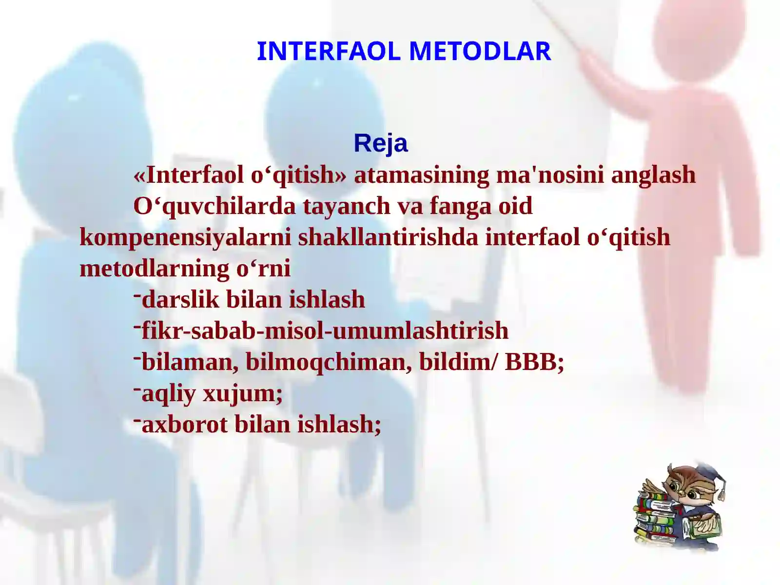 INTERFAOL METODLAR 2