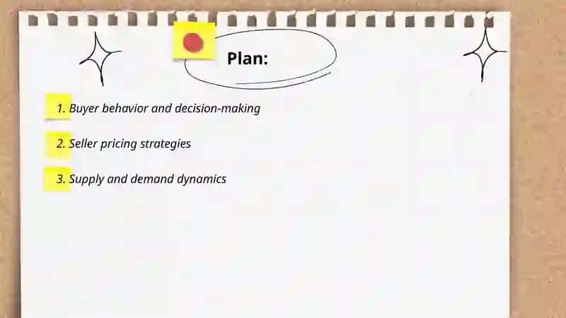 Buyers selllers and the market 2