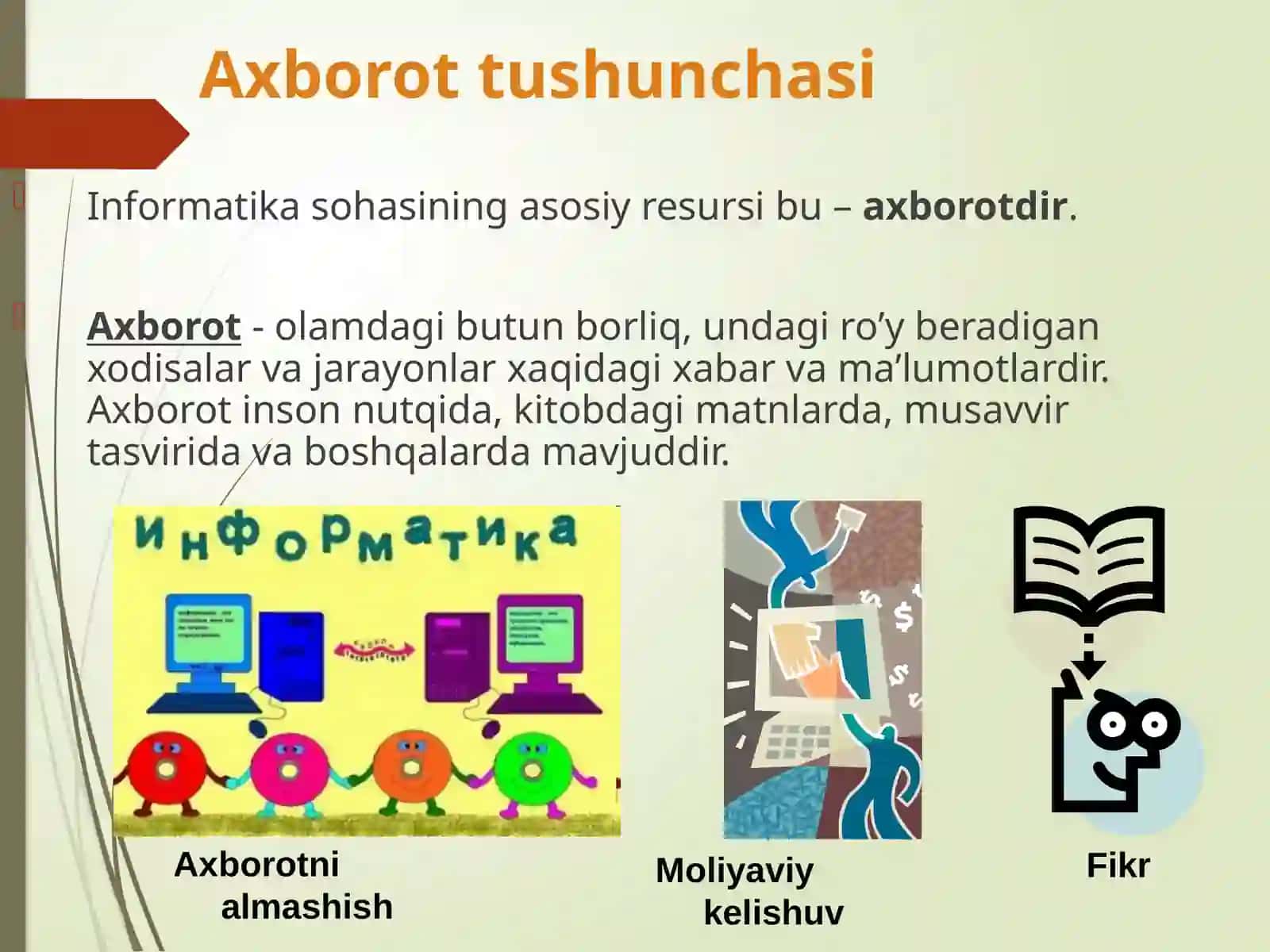 Axborotmanbalaritavsifi 2