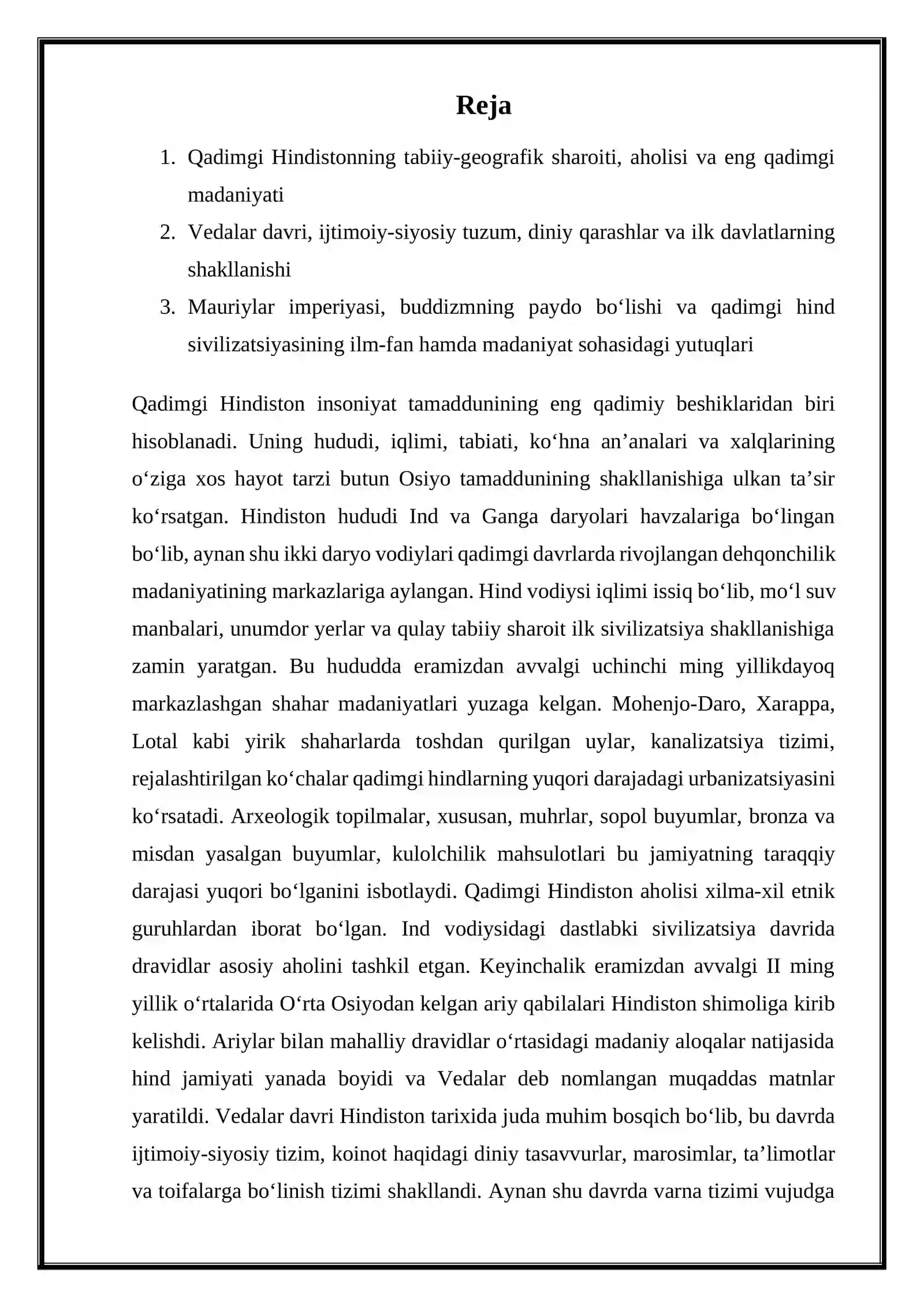 Qadimgi Hindiston 2
