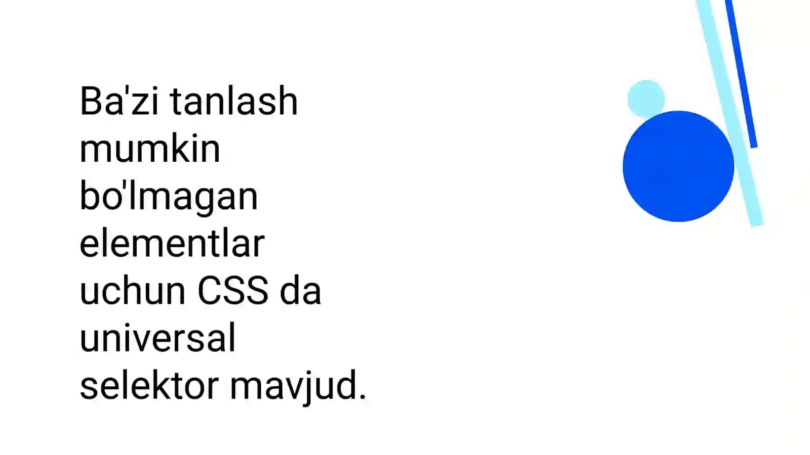 CSS selektorlari 2