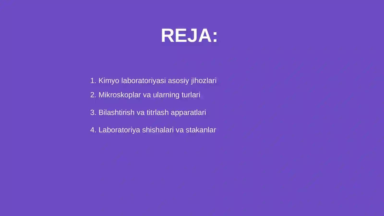 Kimyo laboratoriyasida ishlatadigan jihozlar 2