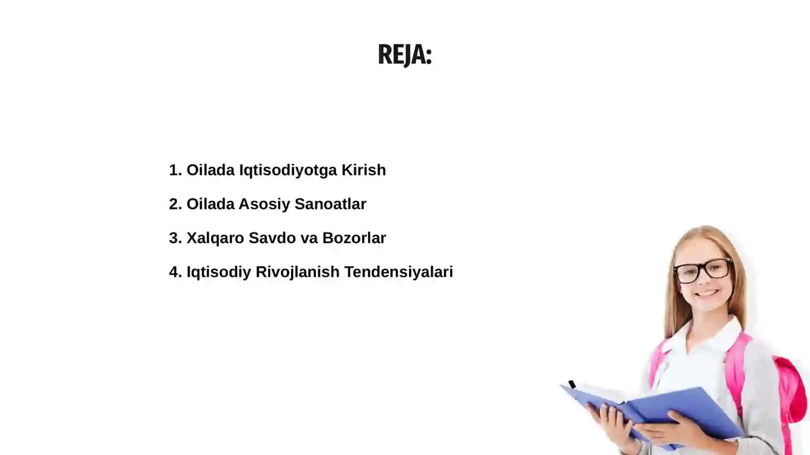 Oilada iqtisodiyot 2