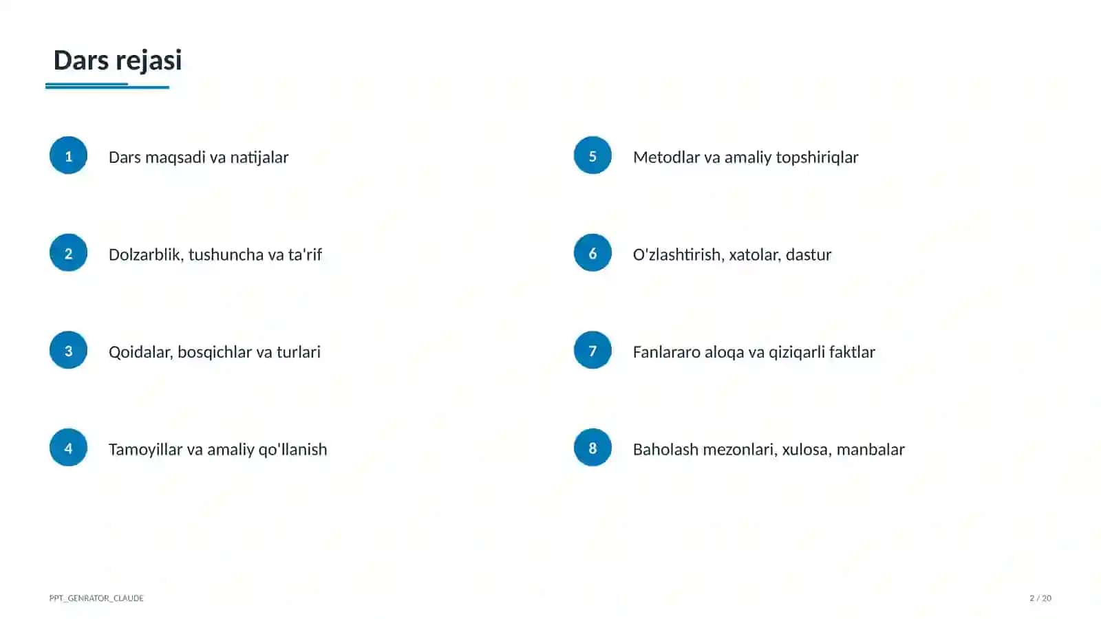 Parallel va perpendikulyar to'g'ri chiziqlar (6-sinf) 2