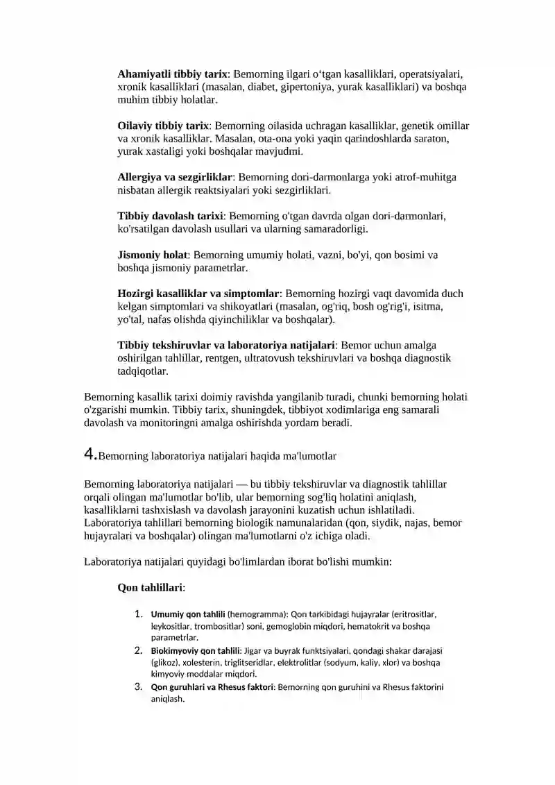 Meditsina informatikasiga oid 150 savol javoblari bilan 2