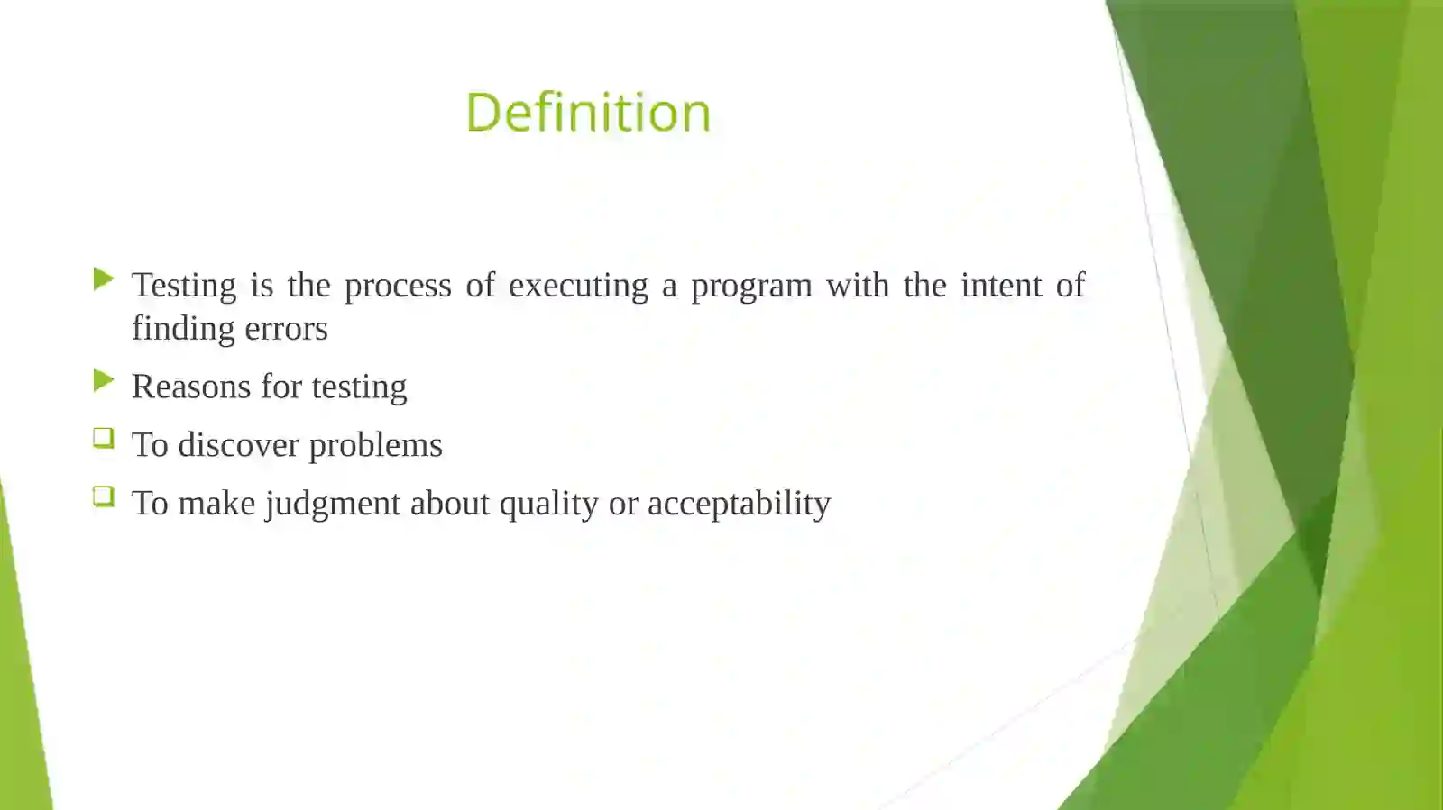 Software Testing 2
