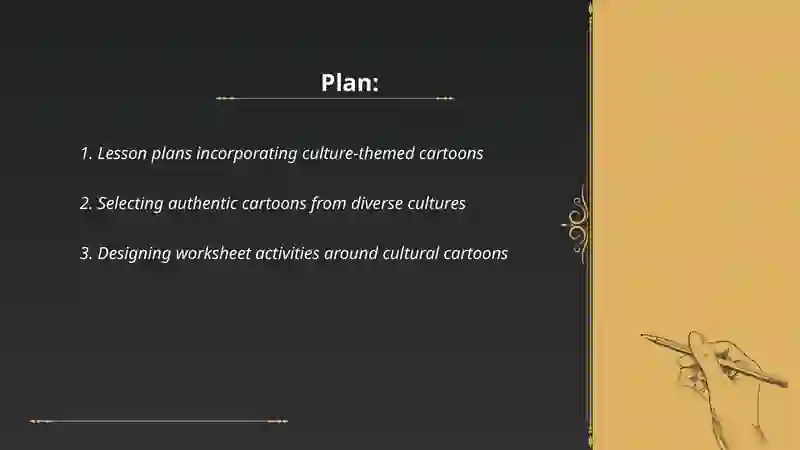 Materials for teaching culture cartoons 2