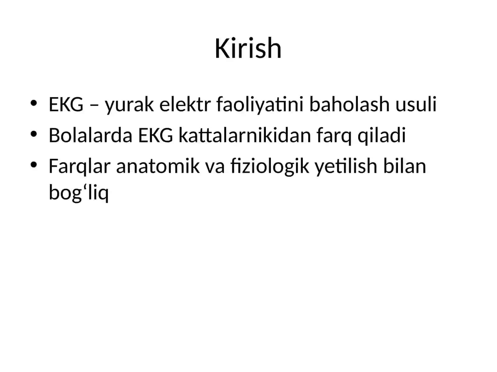 EKG Bolalar 2