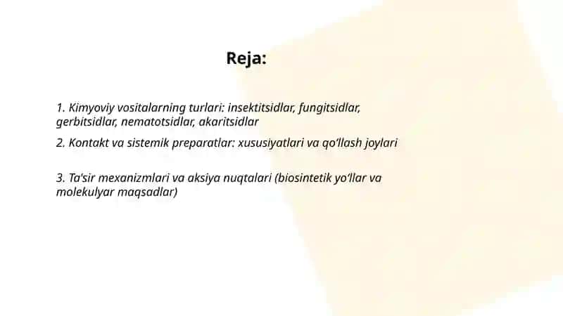 O’simliklarni kimyoviy himoya qilish usullari 2