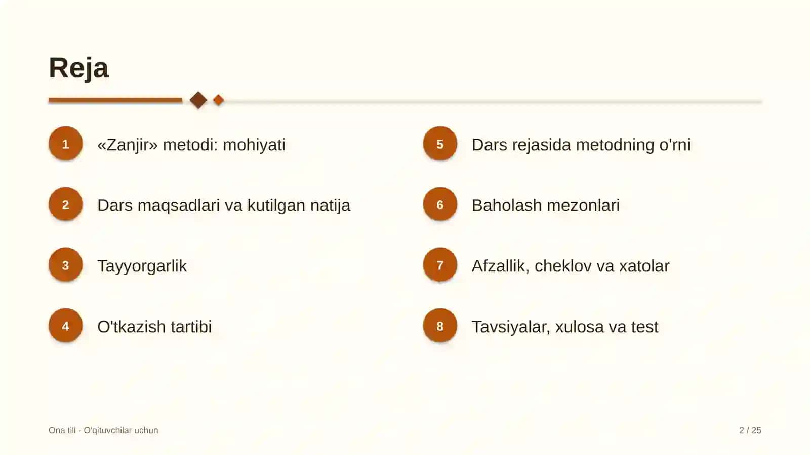ona tili darslarida zanjir metodidan foydalanish 1122 2