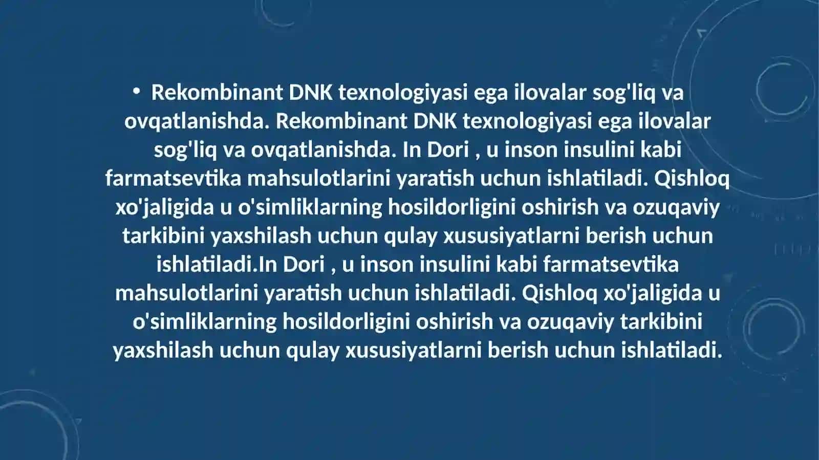 Tikamahsulotlarini yaratish 2