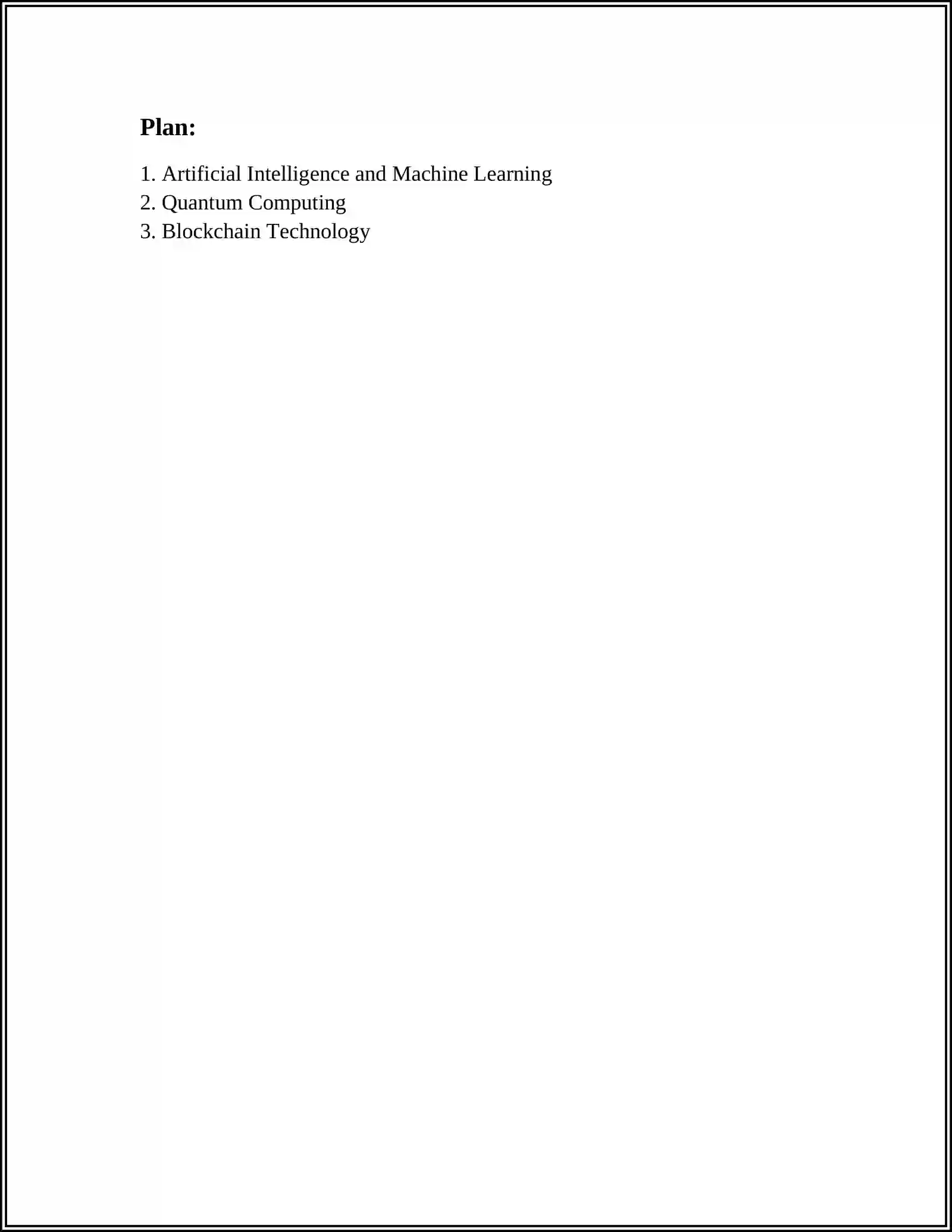 DEVELOPING TECHNOLOGIES 2