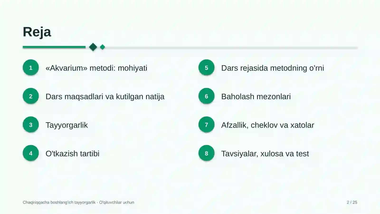 chaqiriqqacha boshlang'ich tayyorgarlik darslarida akvarium metodidan foydalanish 9576 2