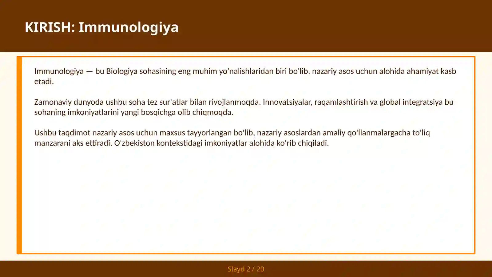 IMMUNOLOGIYA 2