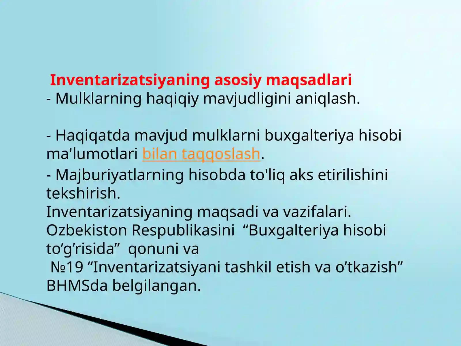 Inventarizatsiya 2