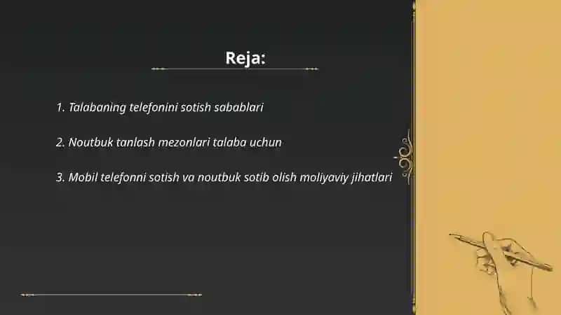 Noutbuk tanlash mezonlari talaba uchun 2