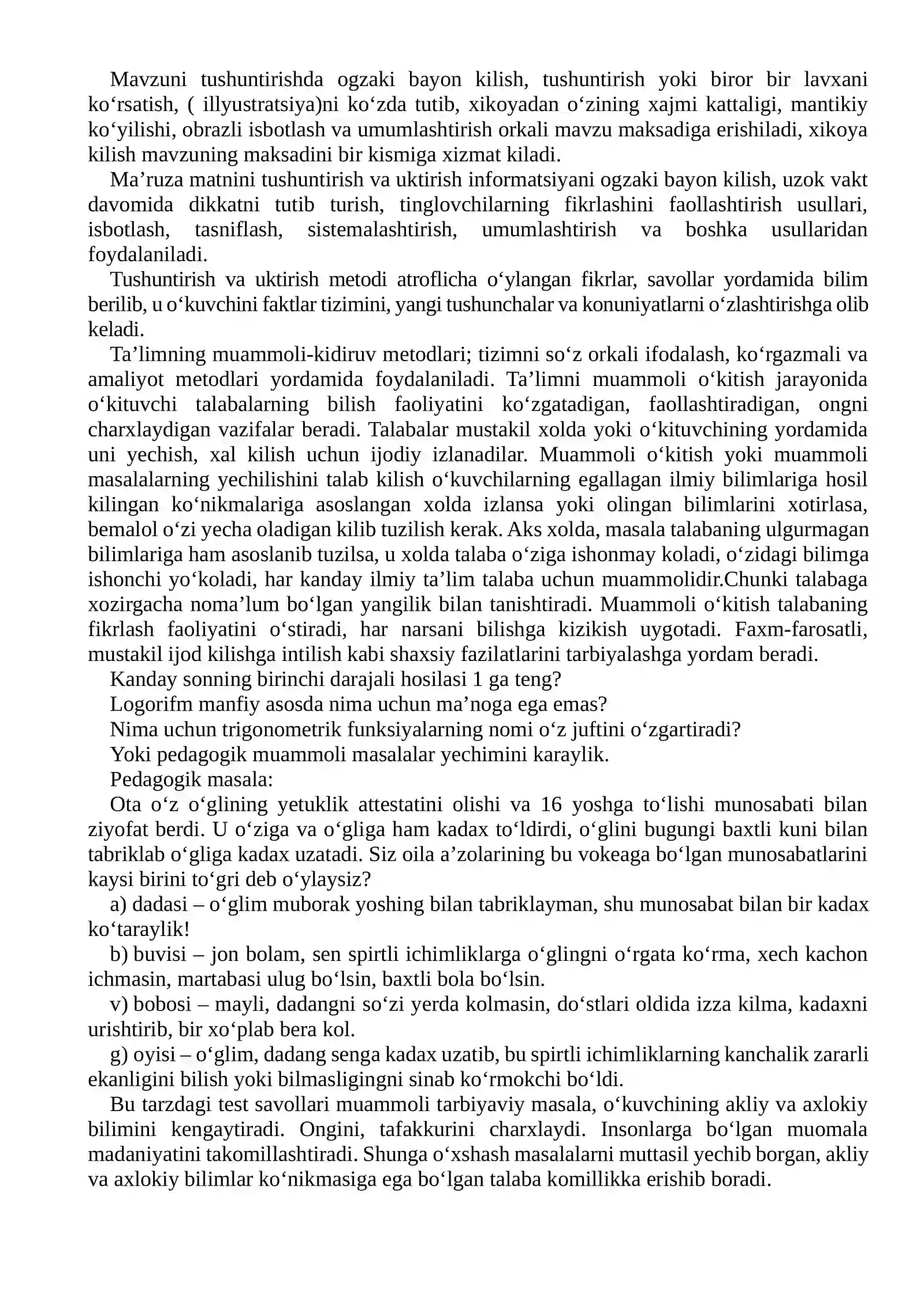 Ko’rgazmali metod 2