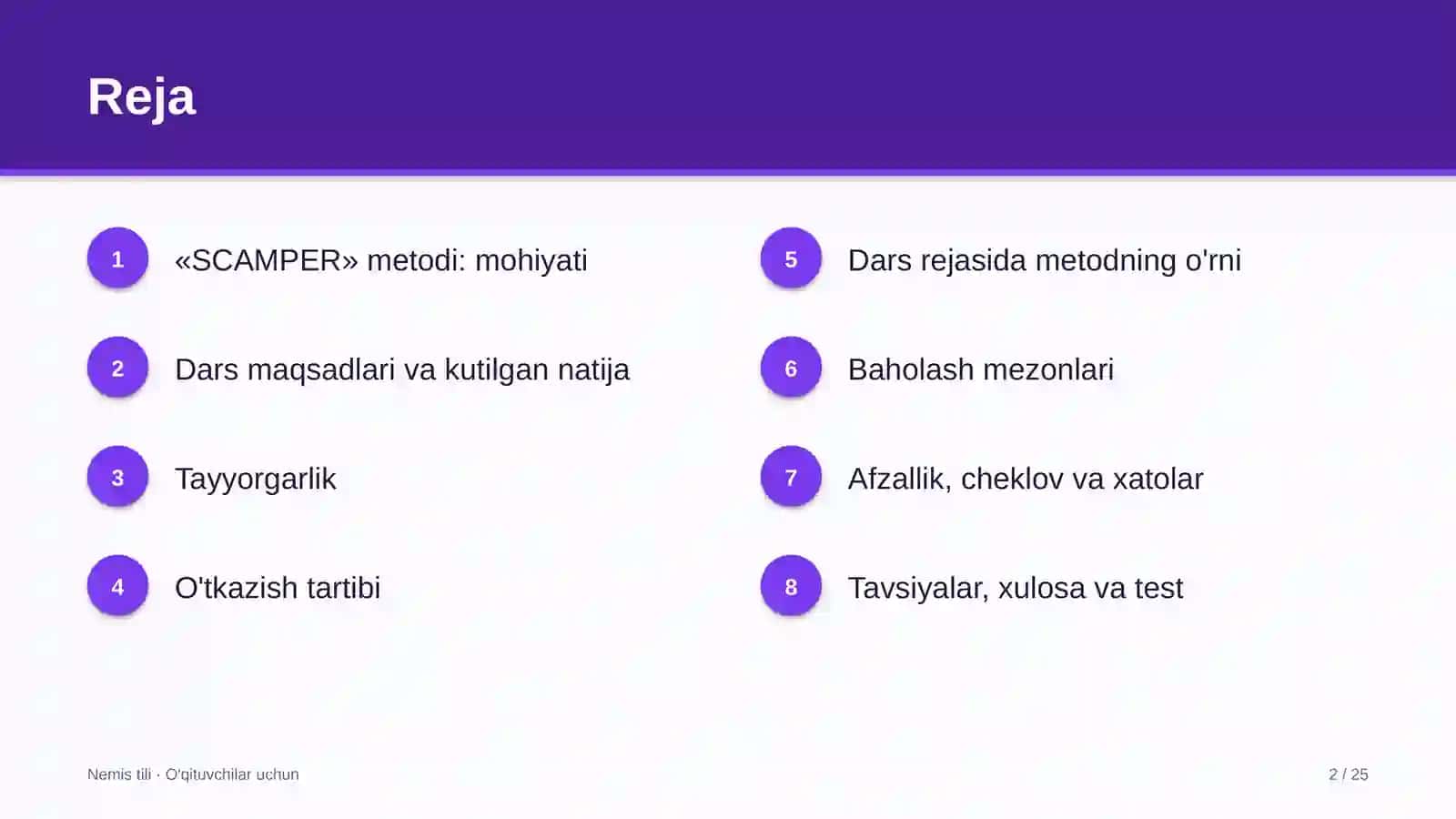 nemis tili darslarida scamper metodidan foydalanish 1880 2