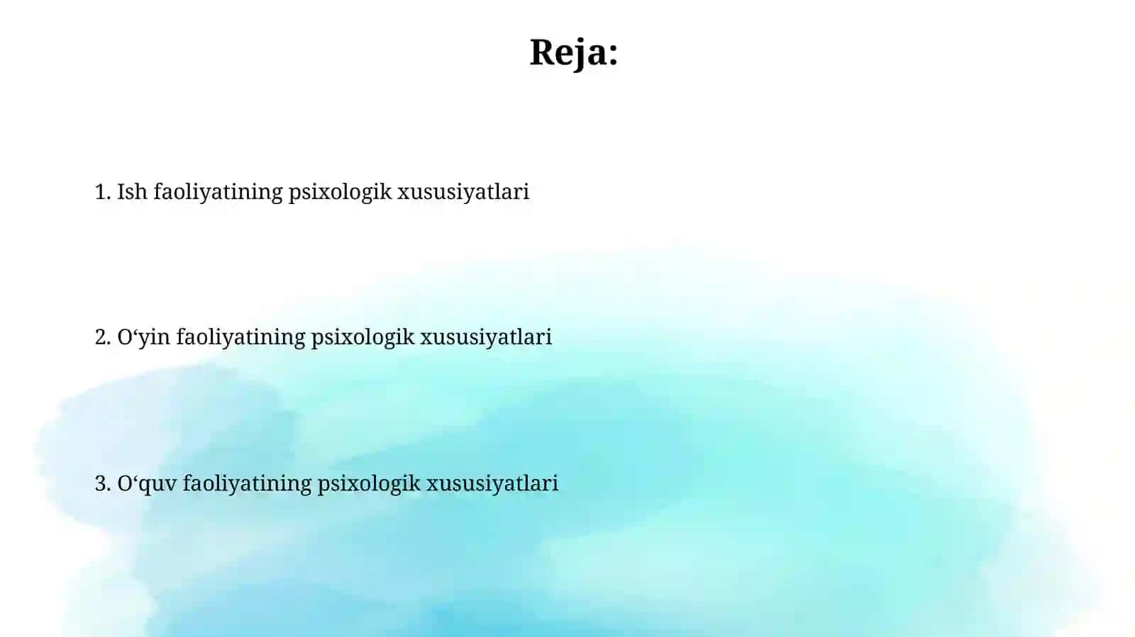 Iqtidorli bolalarda o'yin,mehnat,o'quv faoliyatining psixologik xarakteristikasi 2
