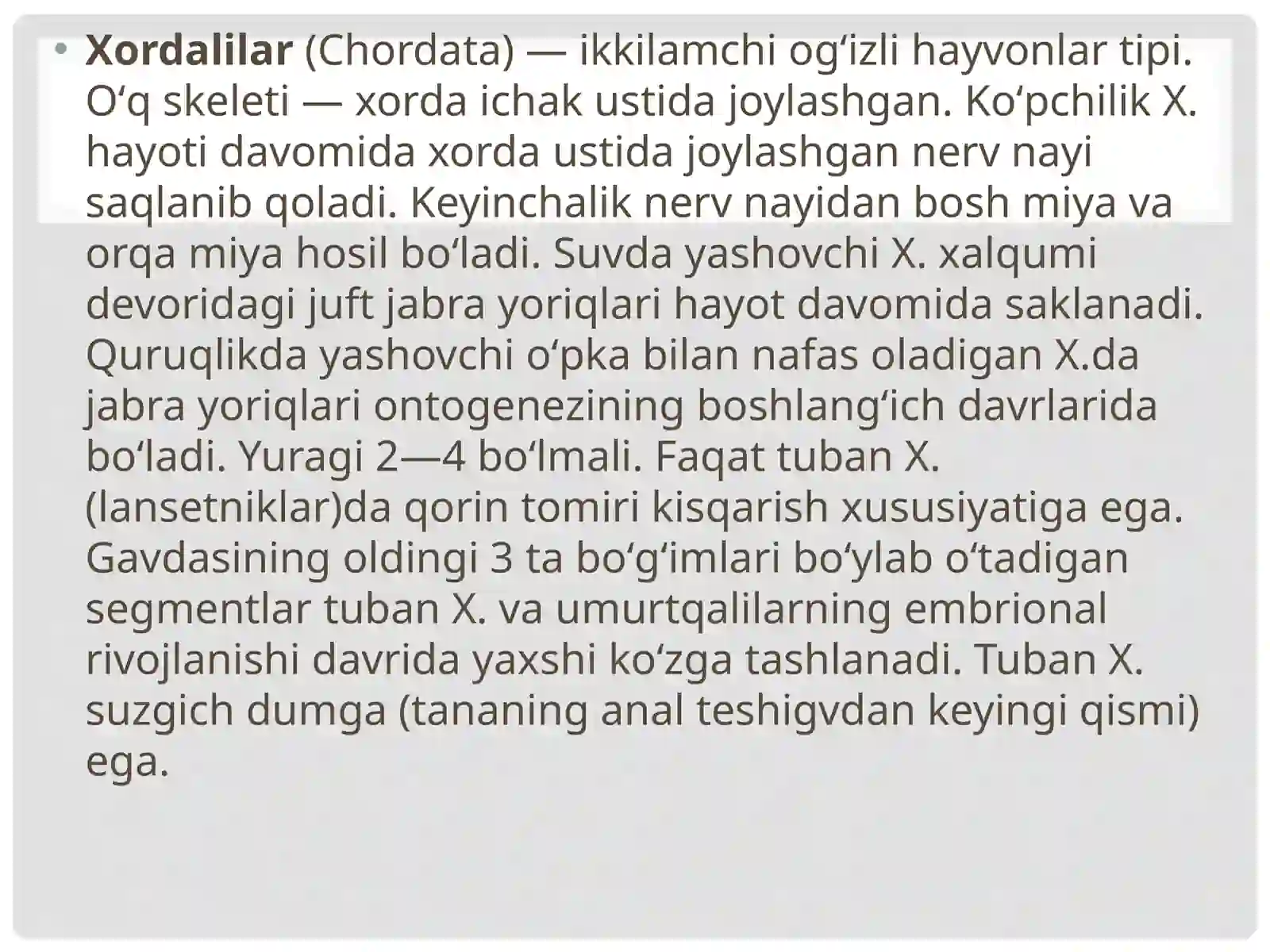 Xordalilar 2