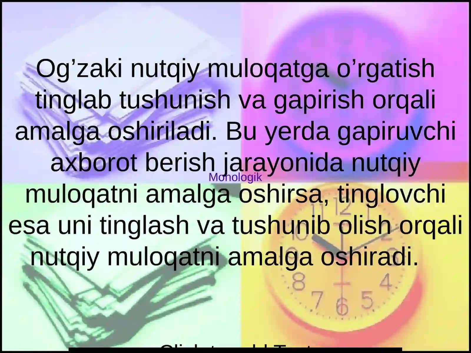 Nutqturning va shakllari reja 2