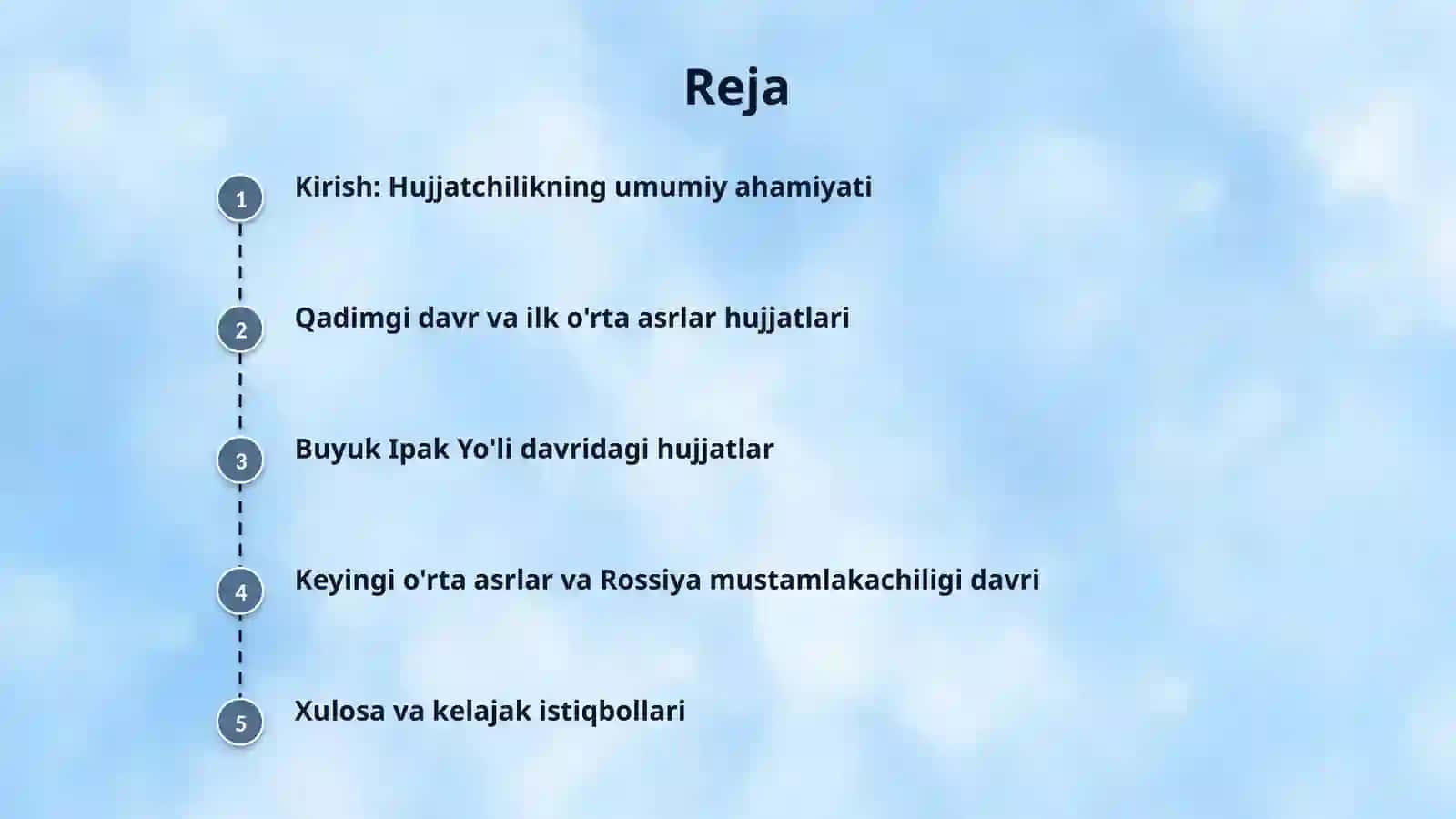 O'zbekistonda hujjatchilik tarixi 2