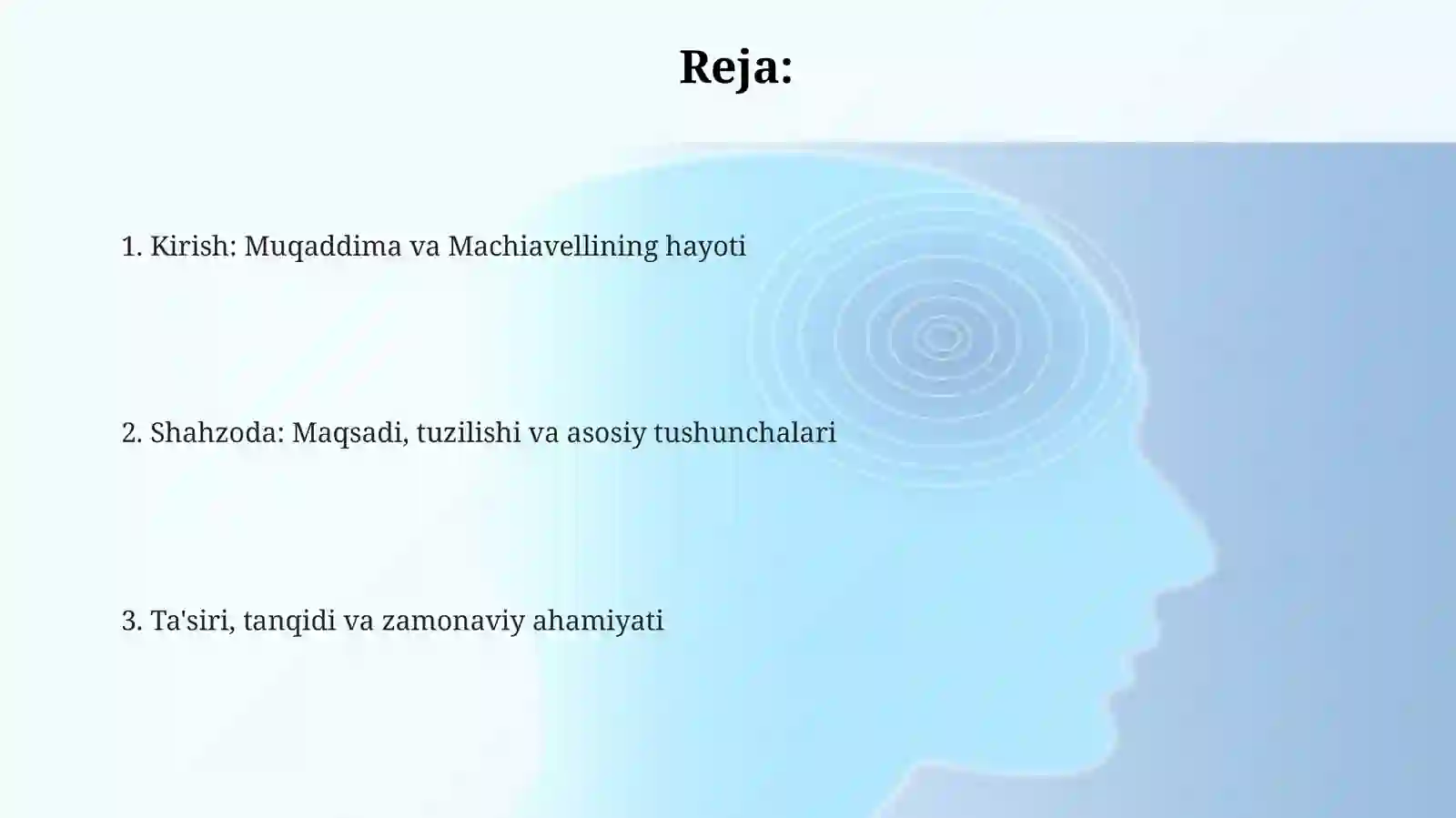 Makiavellining “Xukmdor” asari 2