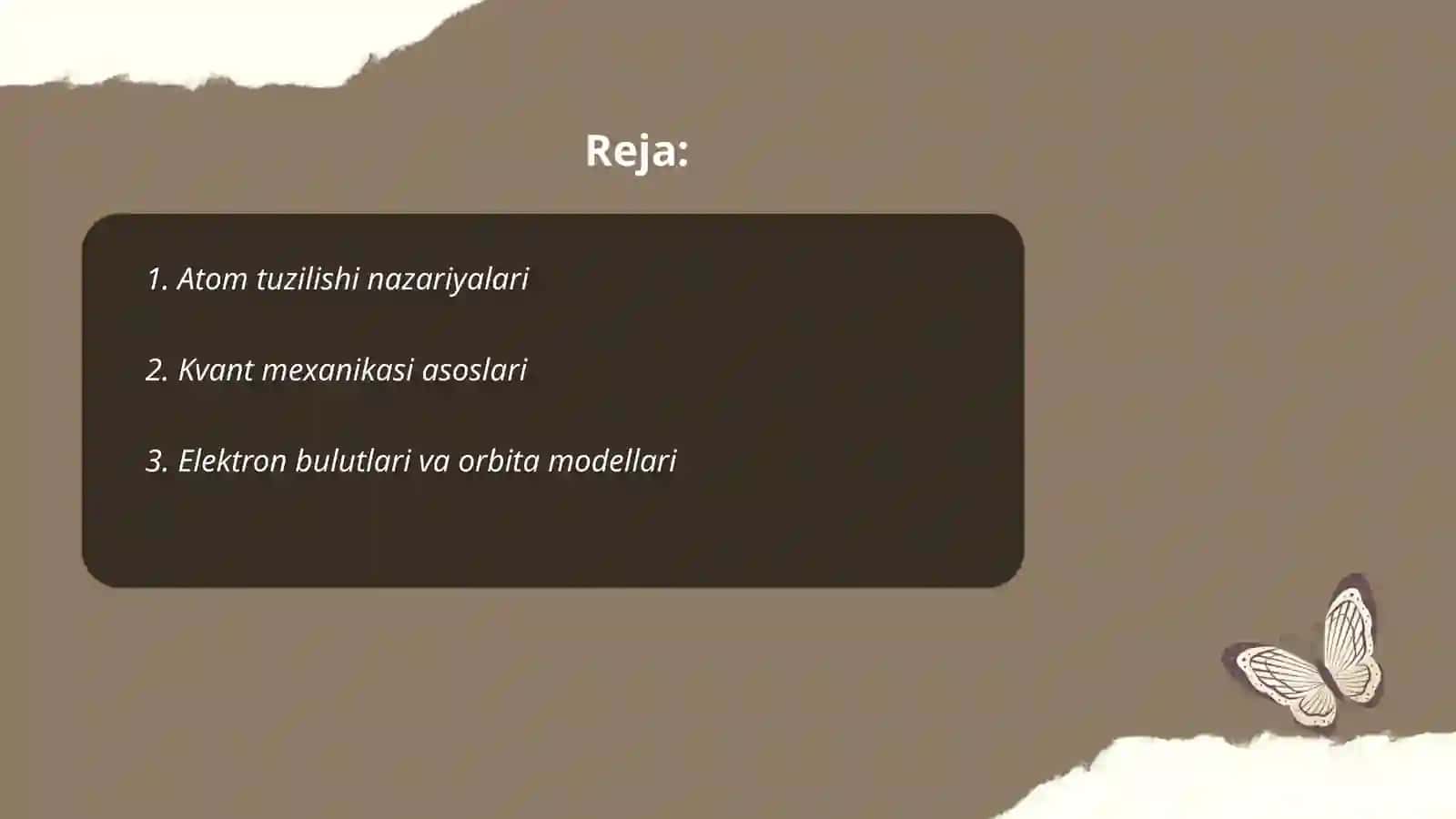Hozirgi zamon atomistikasi 2
