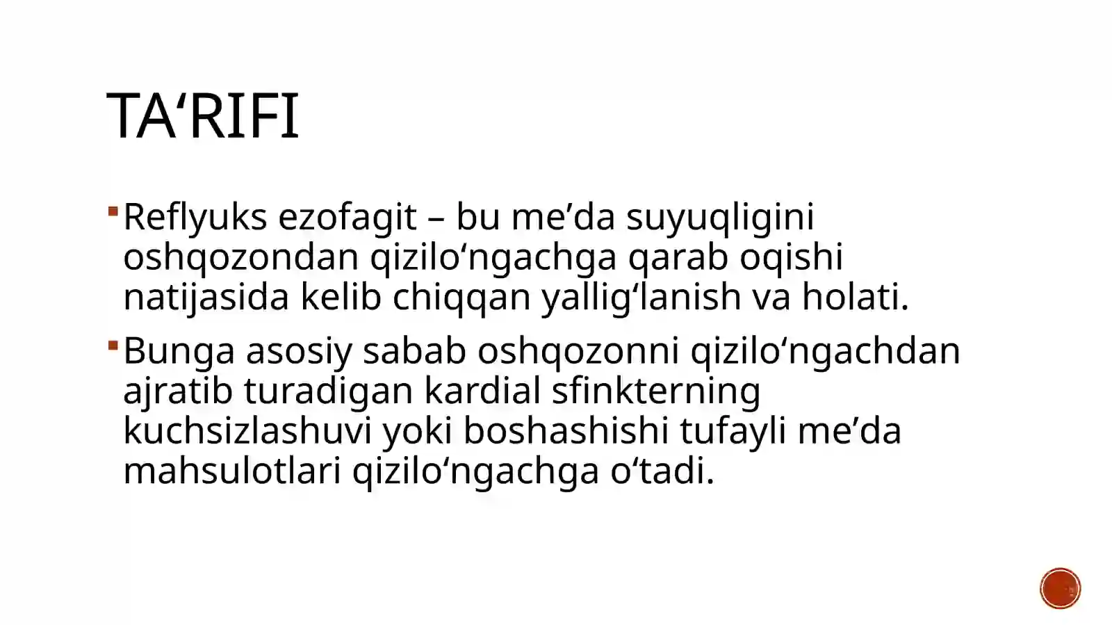 Reflyuks Ezofagit 2