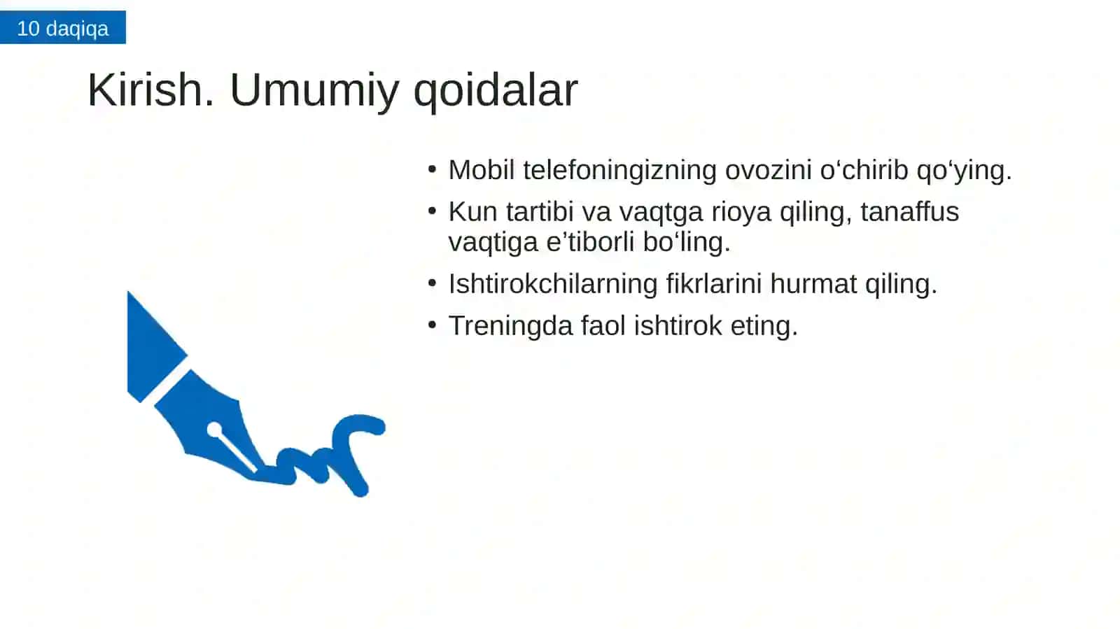 Matematika fani mazmuniga oid trening materiallari 2
