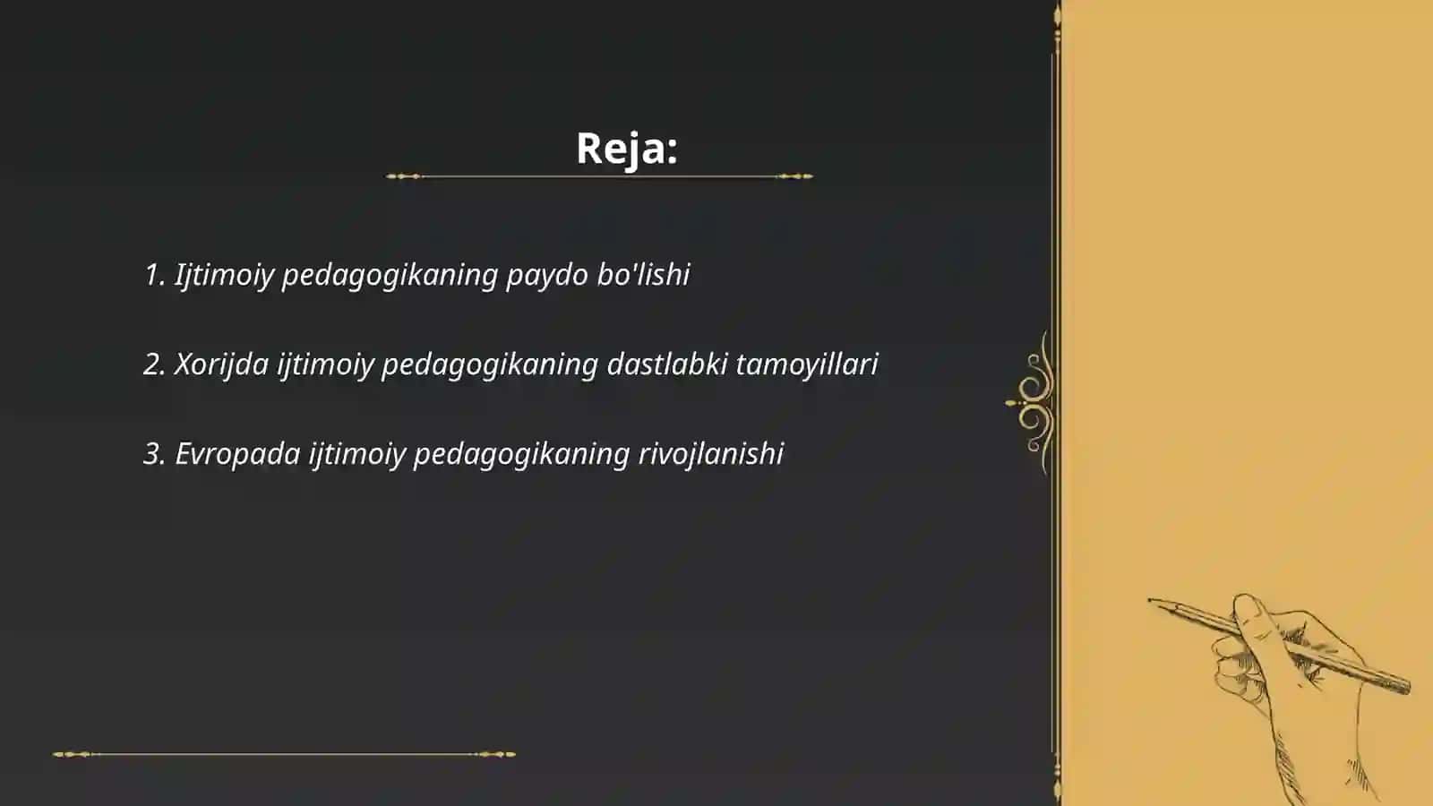 Ijtimoiy pedagogikaning rivojlanish tarixi 2