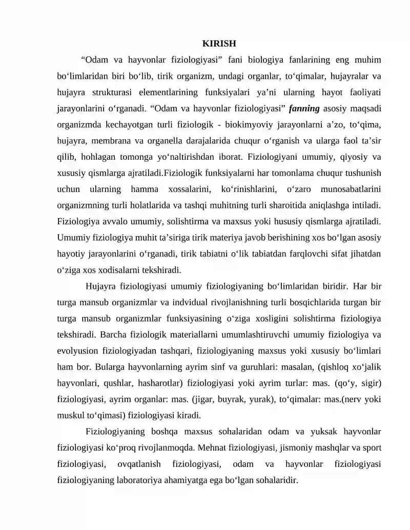 Fiziologiya fanining qisqacha tarixi va rivojlanish bosqichlari 2