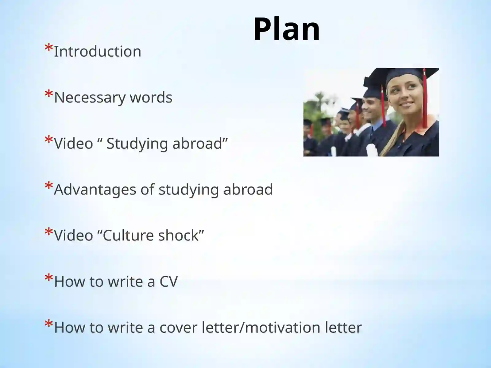 Studying abroad 2
