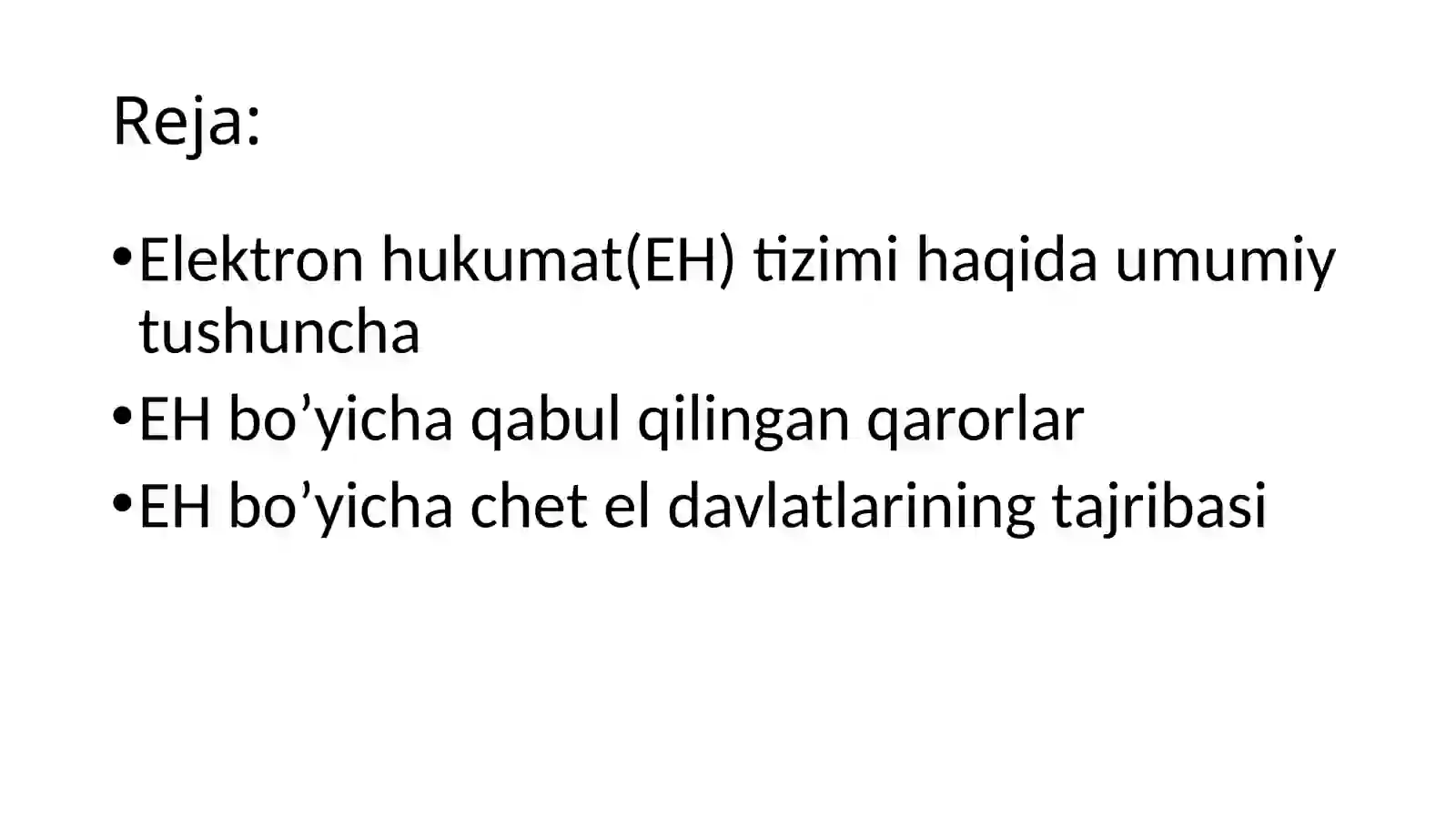 Elektron hukumat tizimi 2
