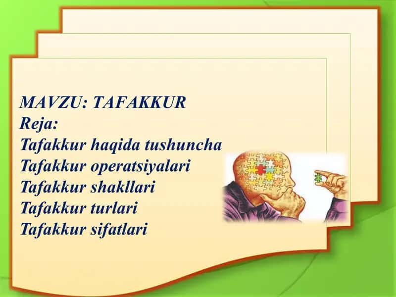TAFАKKUR 2