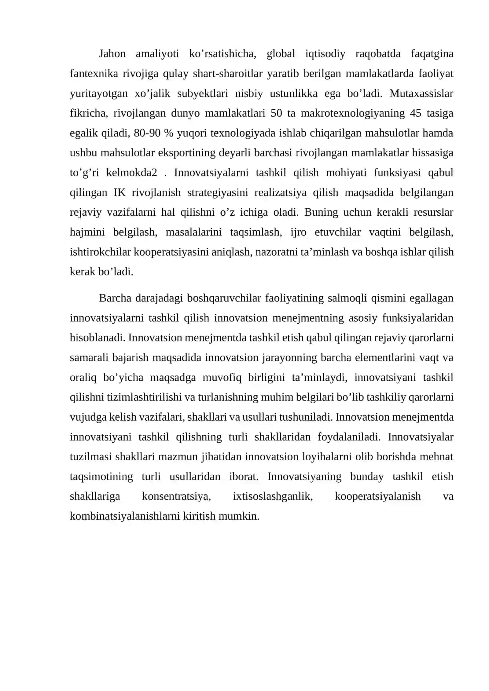 Korxonalarda investitsion loyihalarni baholash xususiyatlari 2