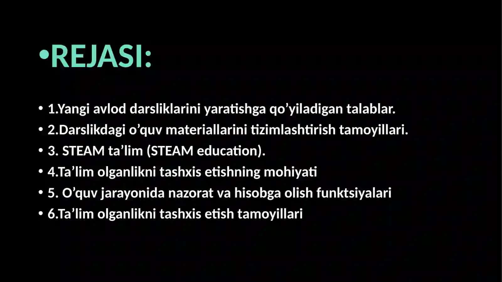 iqtidorli o'quvchilarni o'qitish 2