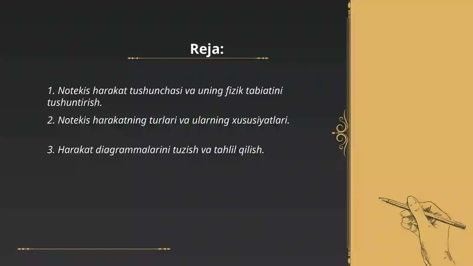 Notekis harakat mavzusini oʻqitish metodikasi ( Umumiy oʻrta ta'lim maktablari misolida) 2